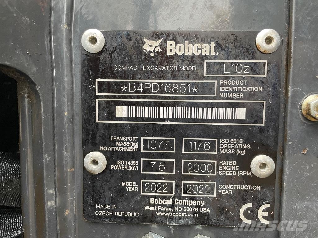 Bobcat E 10z Mini rýpadla < 7t