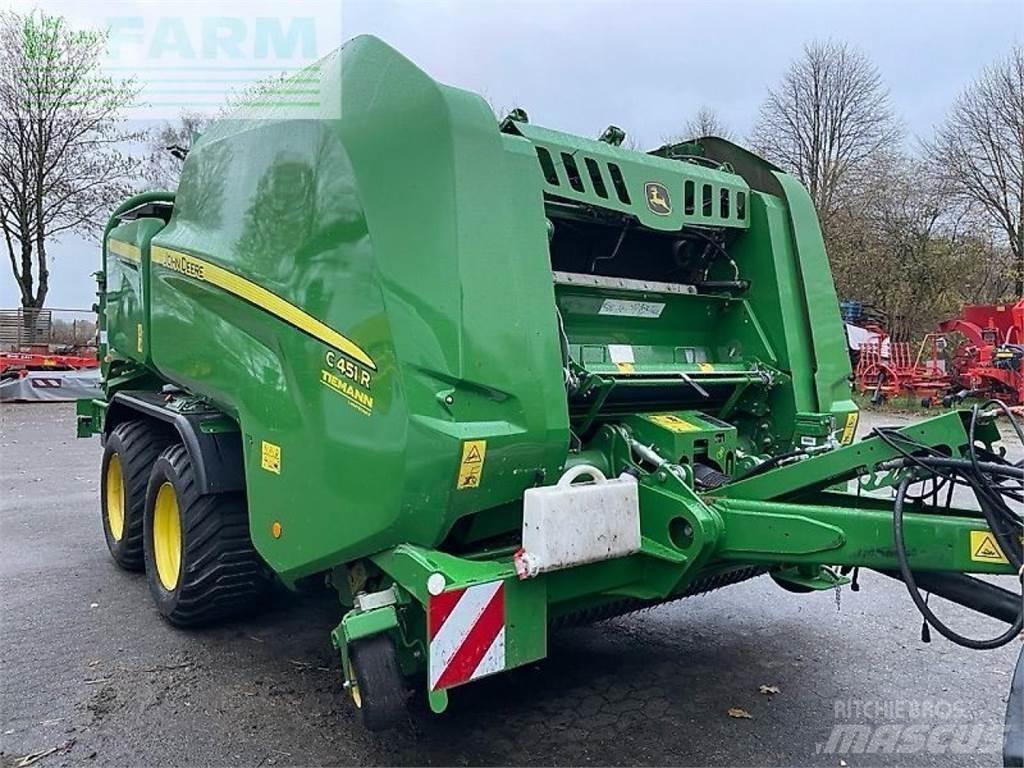 John Deere c451r Lis na hranaté balíky