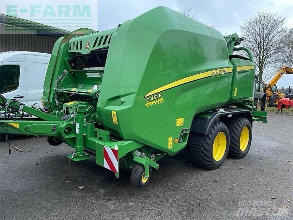 John Deere c451r Lis na hranaté balíky