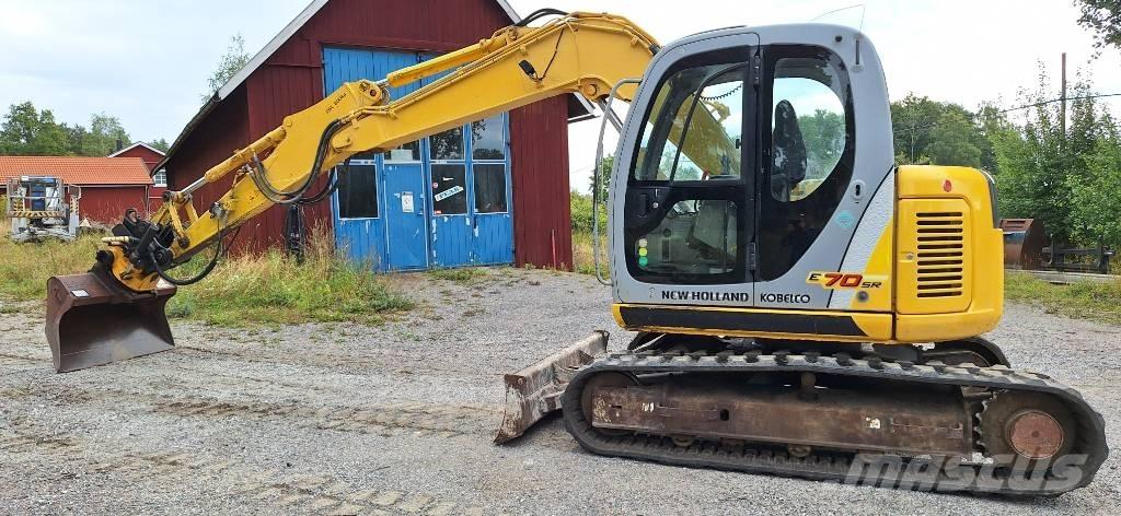 Kobelco E70SR Pásová rýpadla