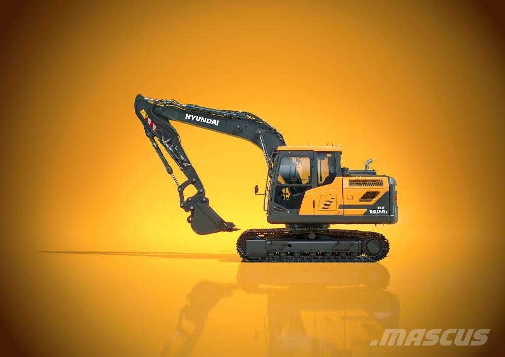 Hyundai HX 140 AL Pásová rýpadla