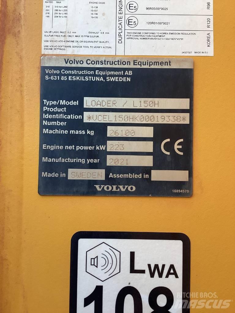Volvo L 150 H Kolové nakladače