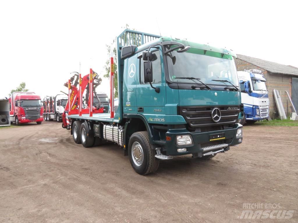 Mercedes-Benz 6X4 Vozy na přepravu kmenů
