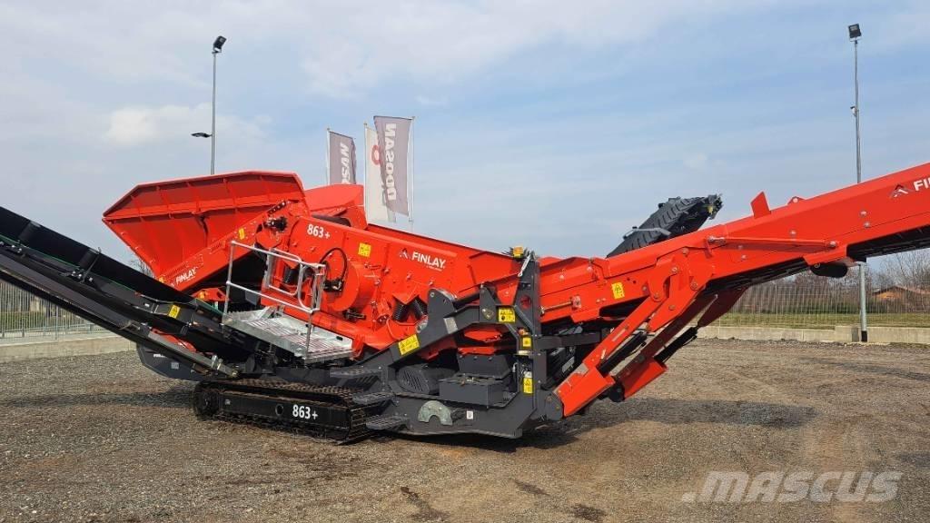 Terex Finlay 863 Mobilní třídiče