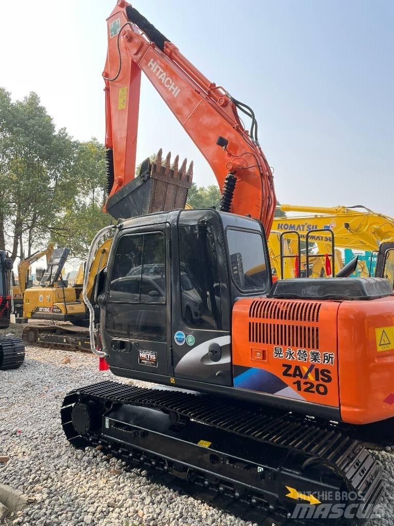 Hitachi 120 Pásová rýpadla