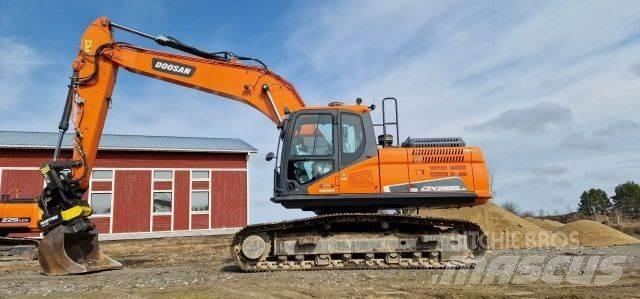 Doosan DX 225 LC-5 Pásová rýpadla