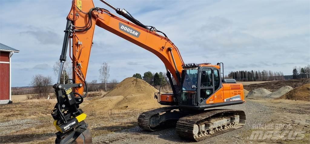 Doosan DX 225 LC-5 Pásová rýpadla