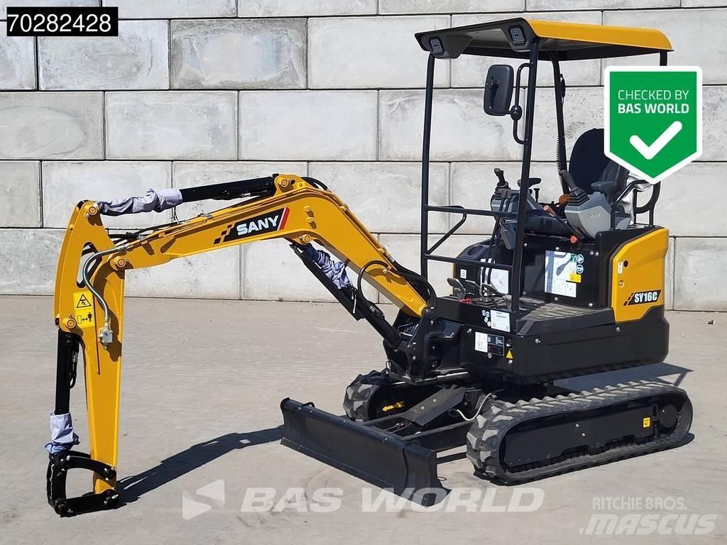 Sany SY16C Mini rýpadla < 7t