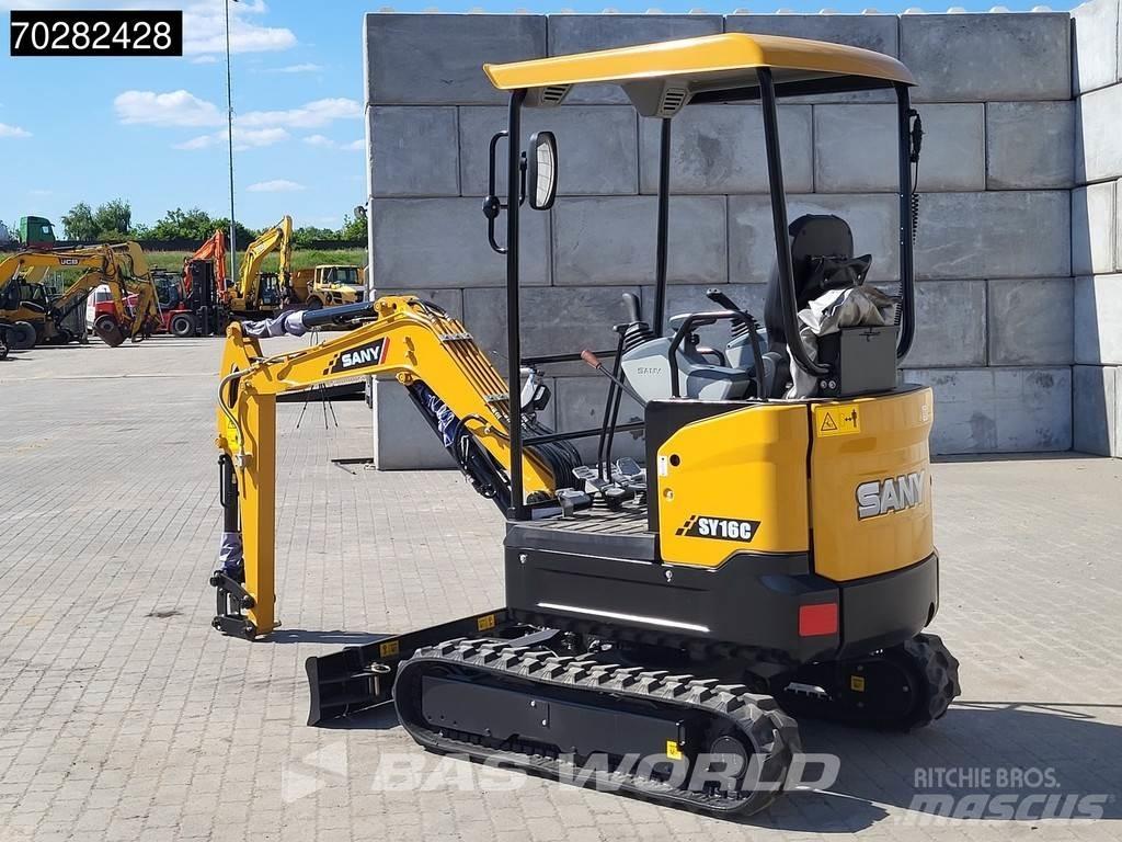 Sany SY16C Mini rýpadla < 7t