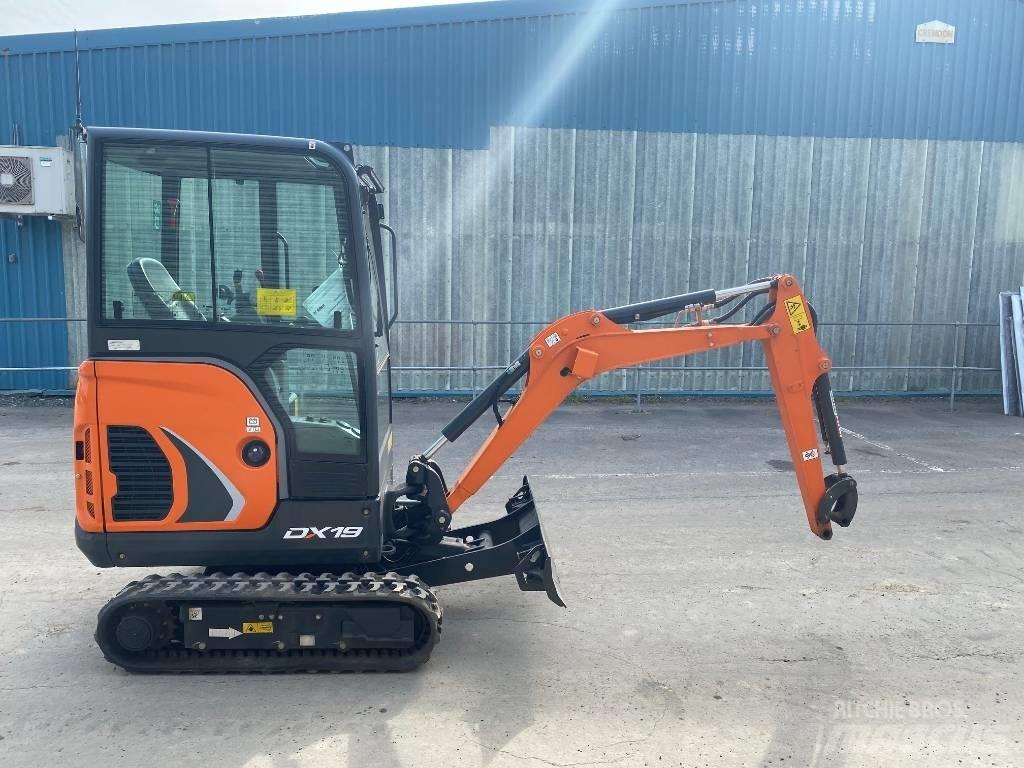 Doosan DX 19 Mini rýpadla < 7t
