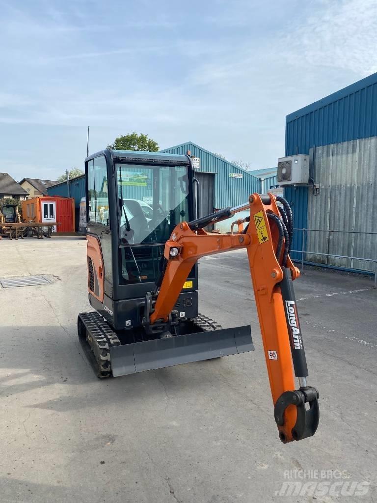 Doosan DX 19 Mini rýpadla < 7t