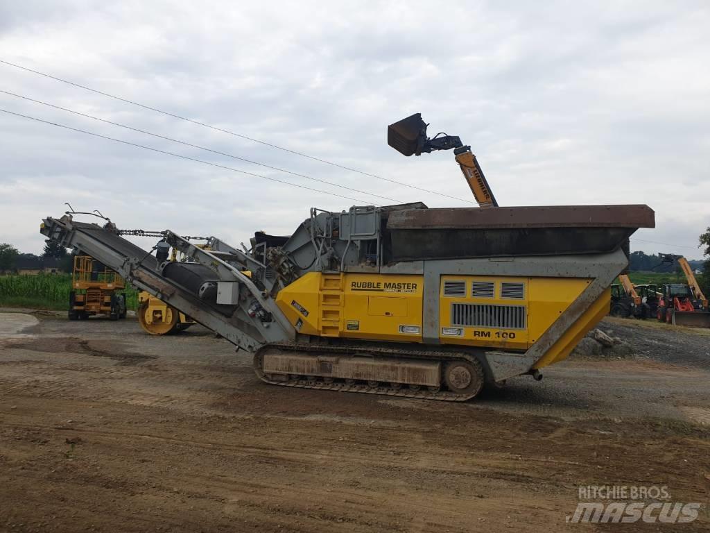 Rubble Master RM 100 Mobilní drtiče