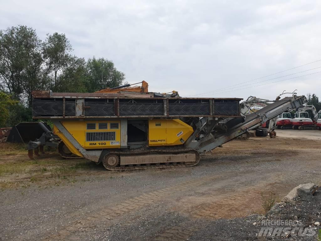 Rubble Master RM 100 Mobilní drtiče