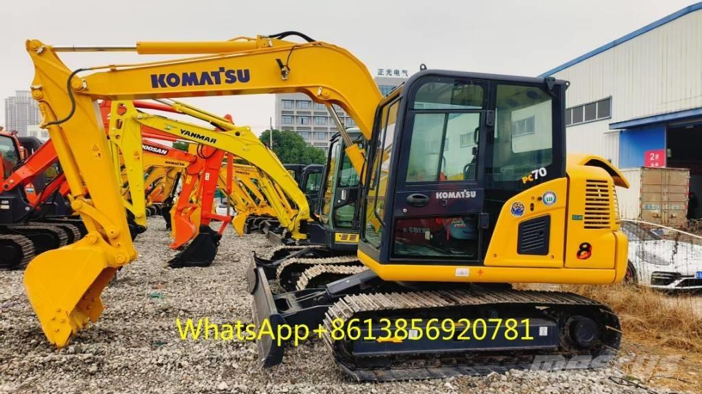 Komatsu PC 70-8 Pásová rýpadla
