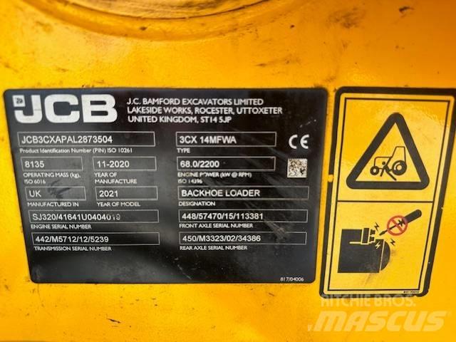 JCB 3 CX 14 Rýpadlo-nakladače