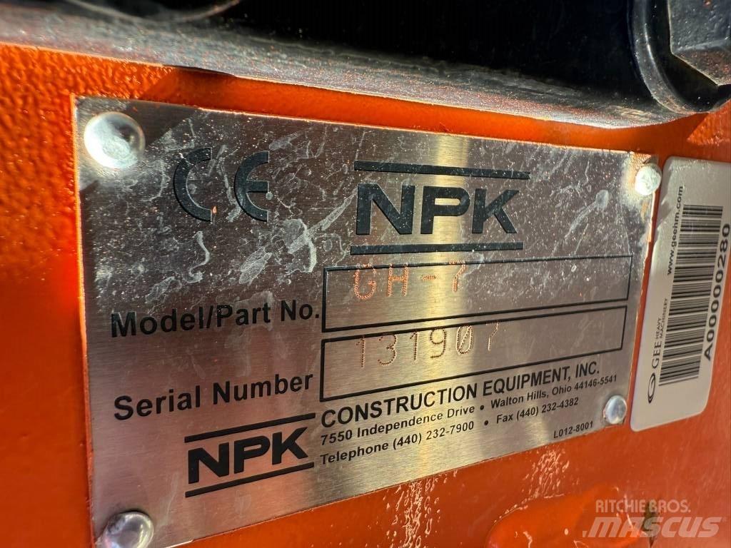 NPK GH 7 Bourací kladiva / Sbíječky