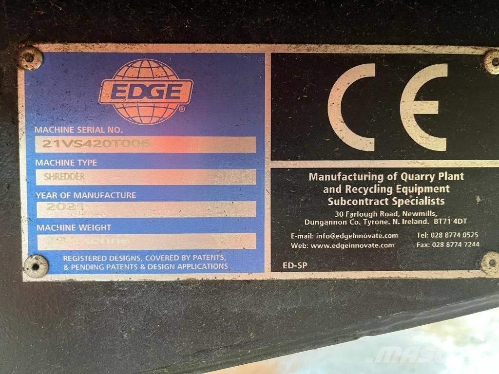 Edge VS420 Drtiče odpadu