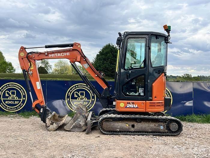 Hitachi ZX26U Speciální bagry