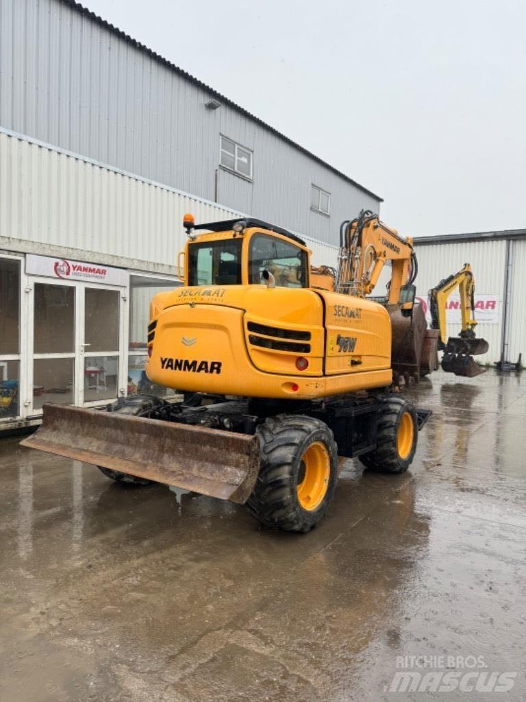Yanmar B95W (40496) Kolová rýpadla