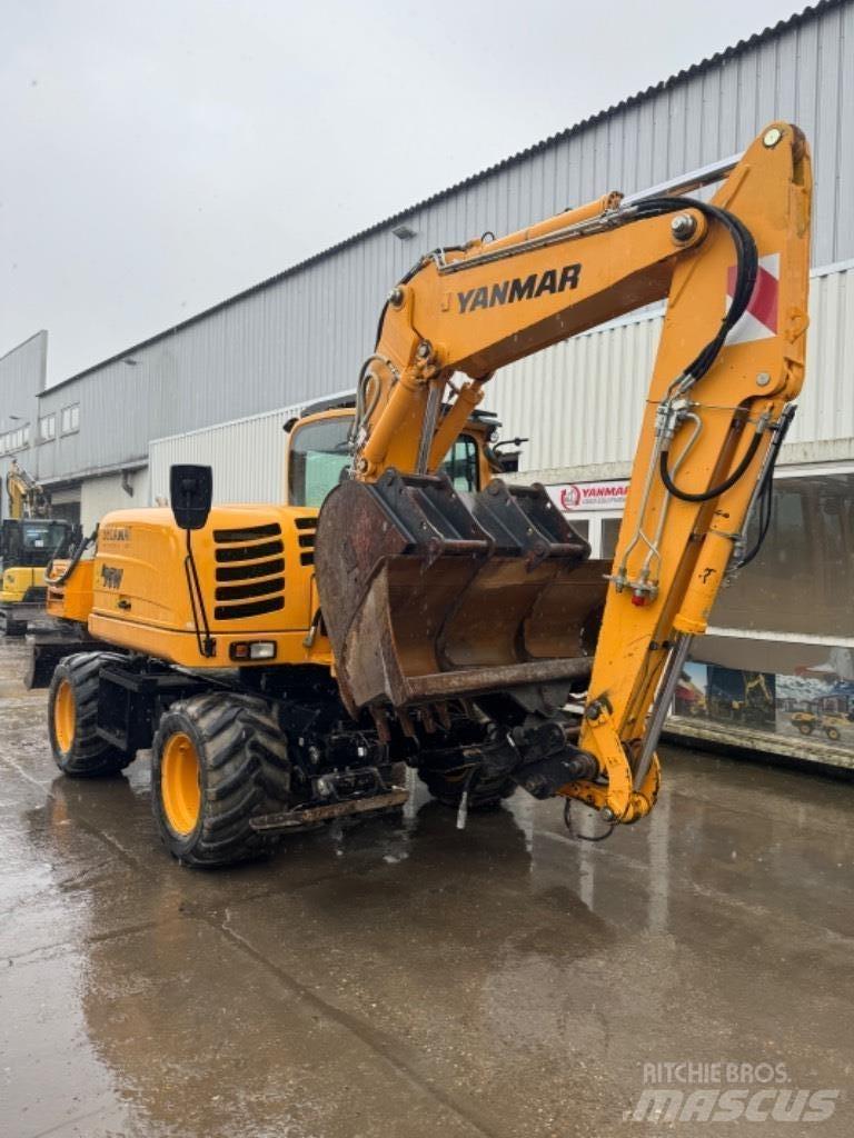 Yanmar B95W (40496) Kolová rýpadla