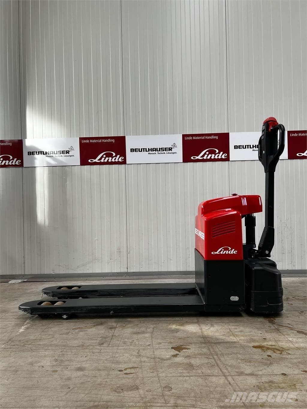 Linde MT15 Ručně vedené vysokozdvižné vozíky