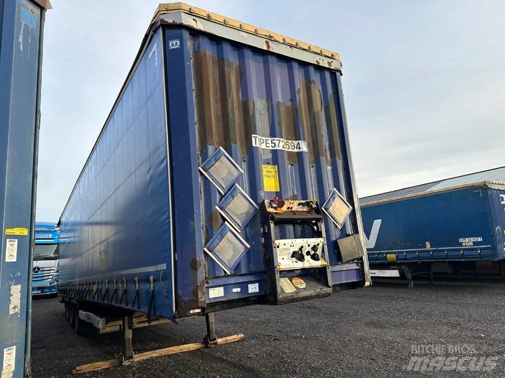 Krone SD MEGA-LINER Plachtové návěsy