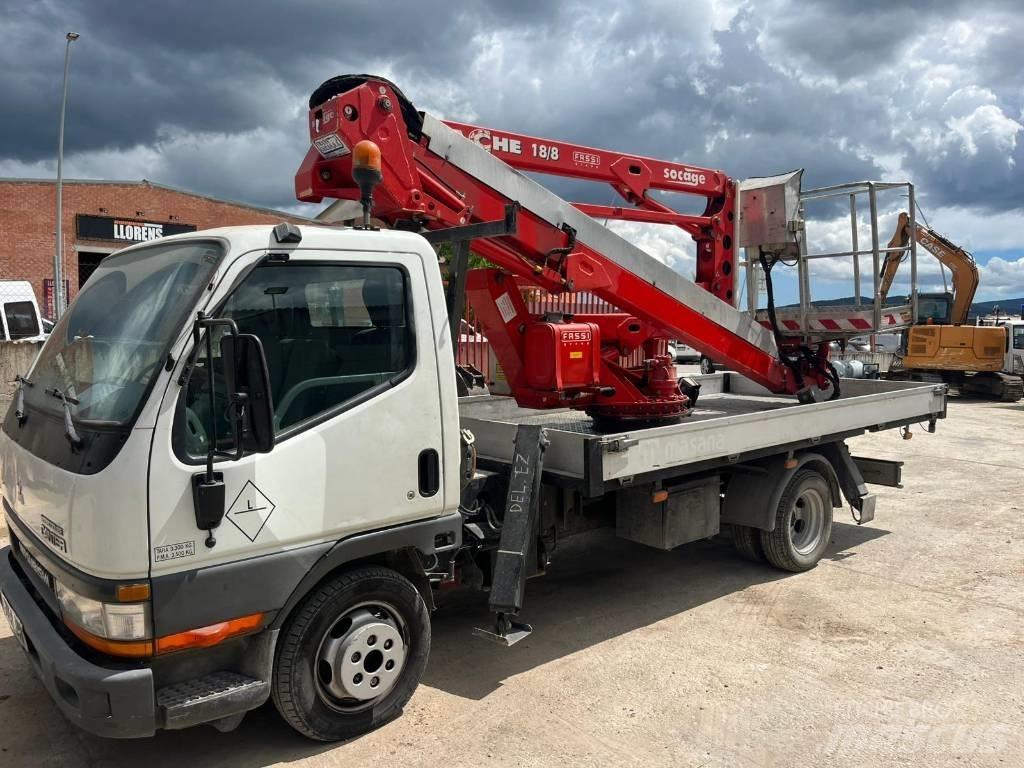 Mitsubishi Canter Hákový nosič kontejnerů