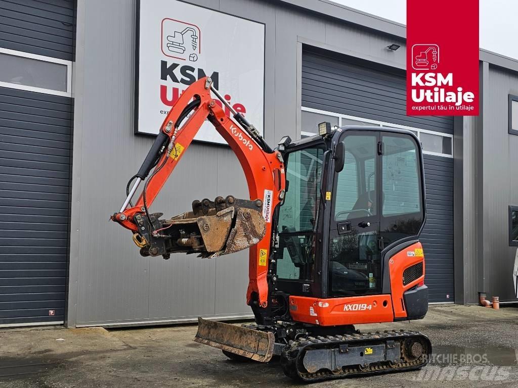 Kubota KX 019-4 Mini rýpadla < 7t