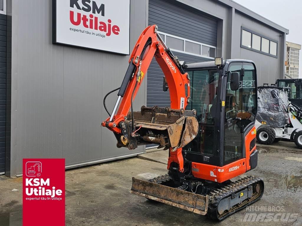 Kubota KX 019-4 Mini rýpadla < 7t