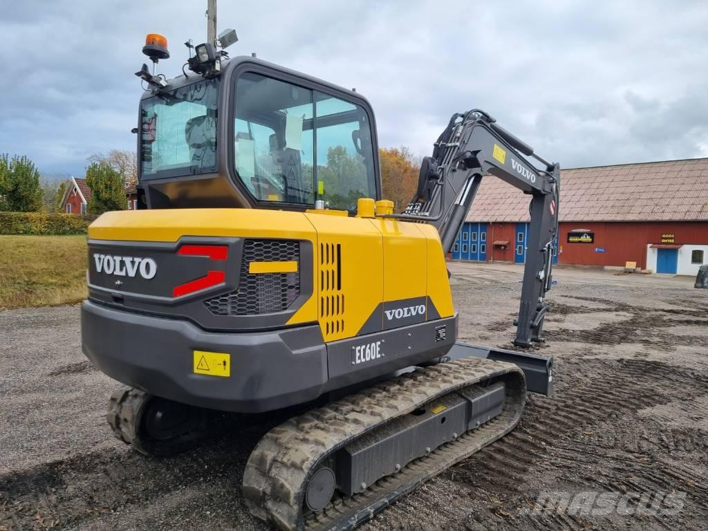 Volvo EC60E Mini rýpadla < 7t