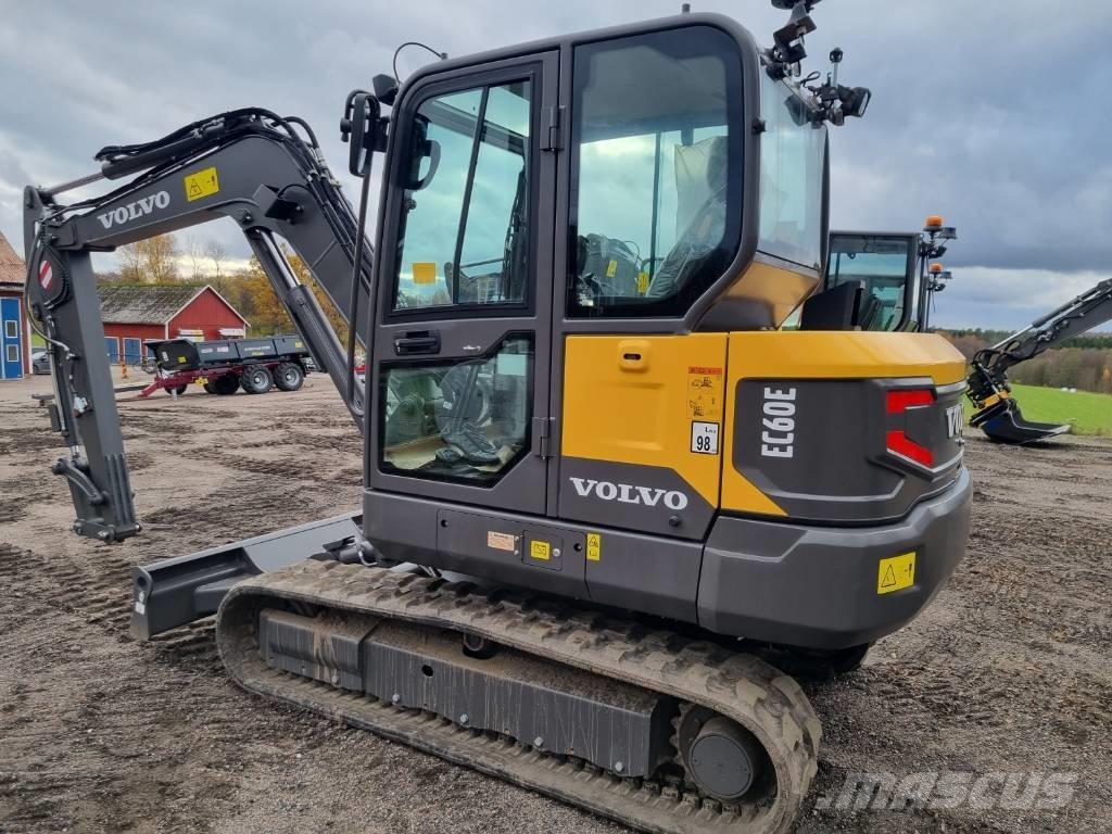 Volvo EC60E Mini rýpadla < 7t
