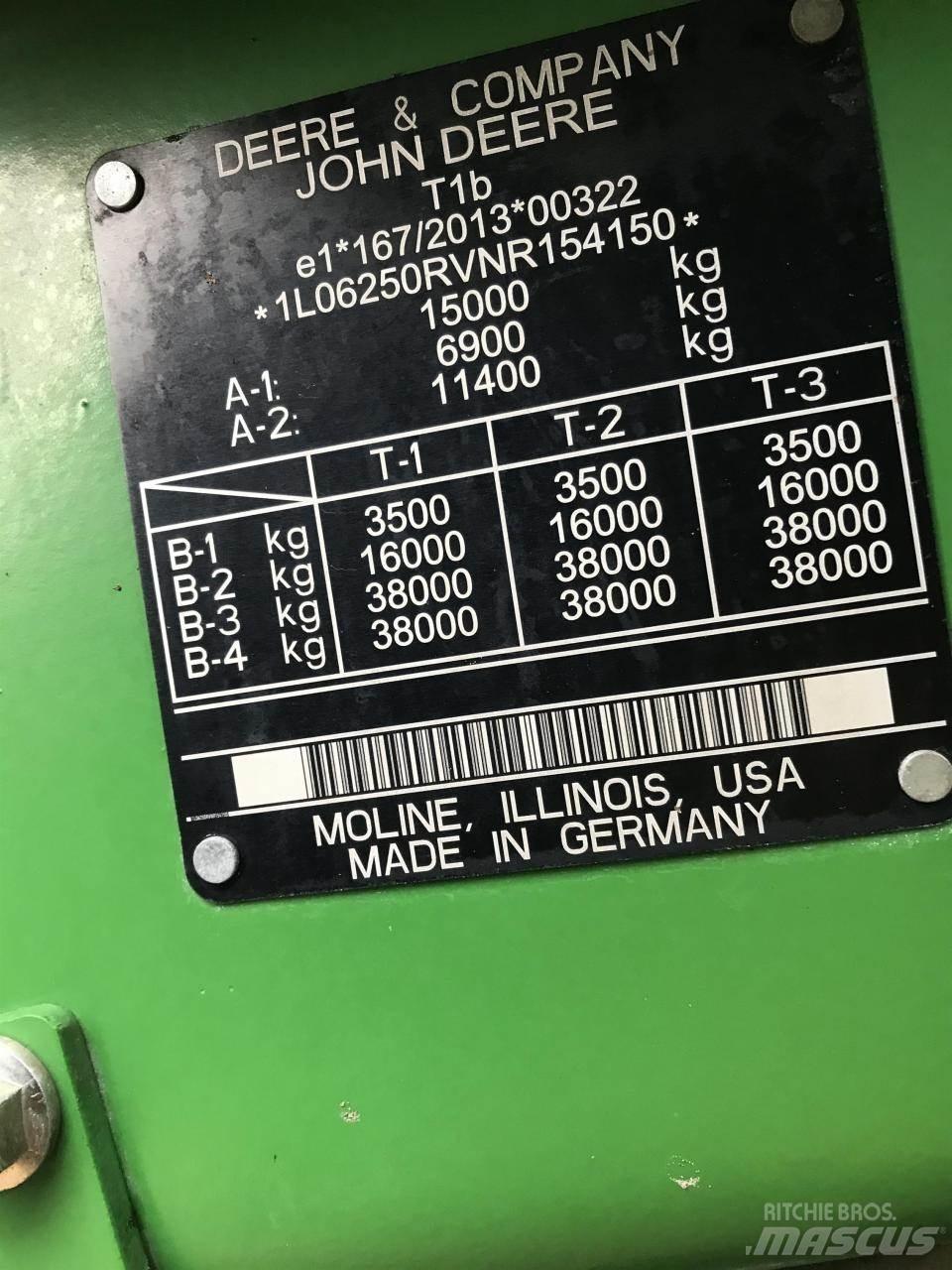 John Deere 6R 250 Traktory