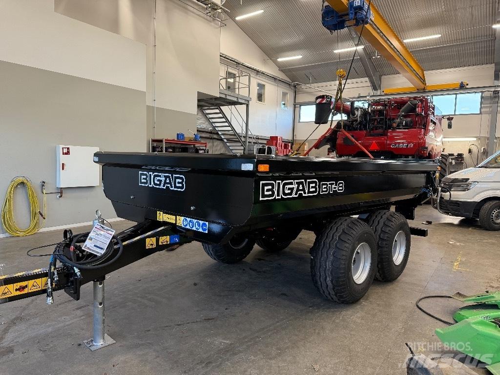 Bigab BT 8 HARDOX Sklápěcí přívěsy
