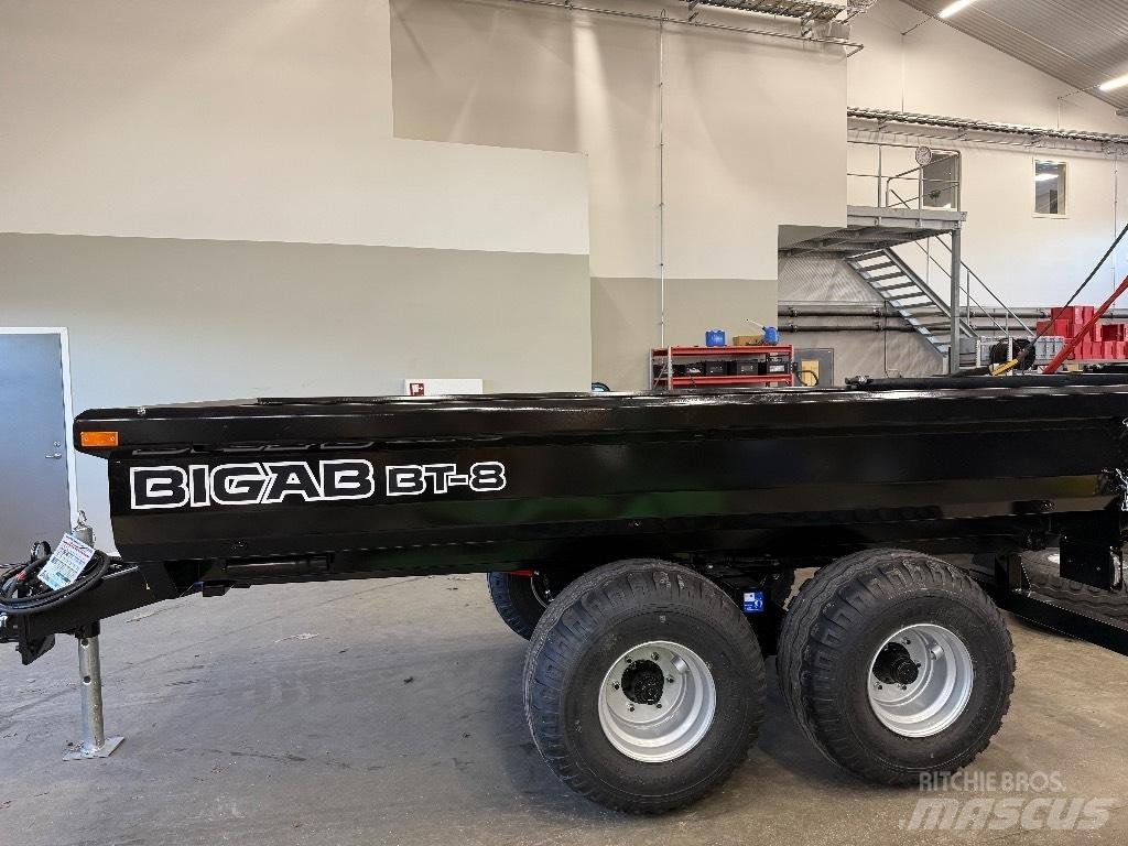 Bigab BT 8 HARDOX Sklápěcí přívěsy