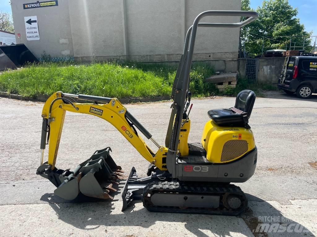 Wacker Neuson 803 Mini rýpadla < 7t