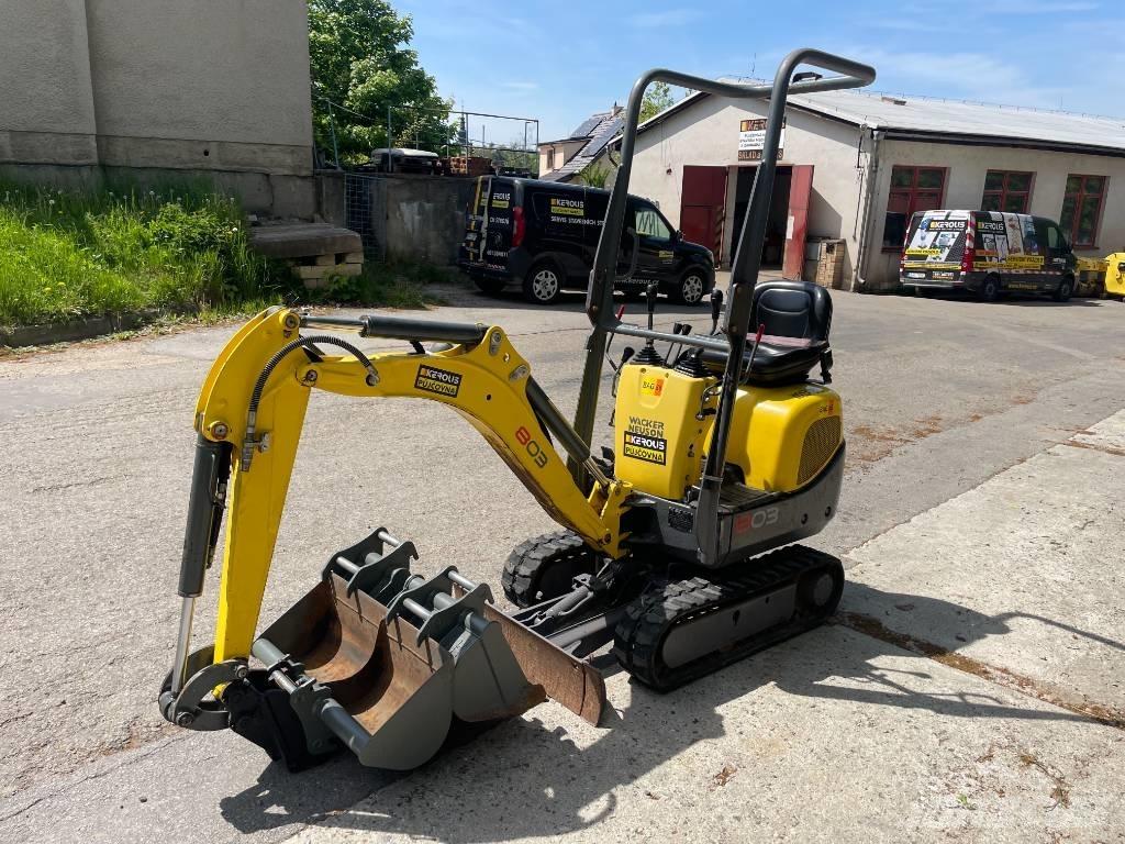 Wacker Neuson 803 Mini rýpadla < 7t