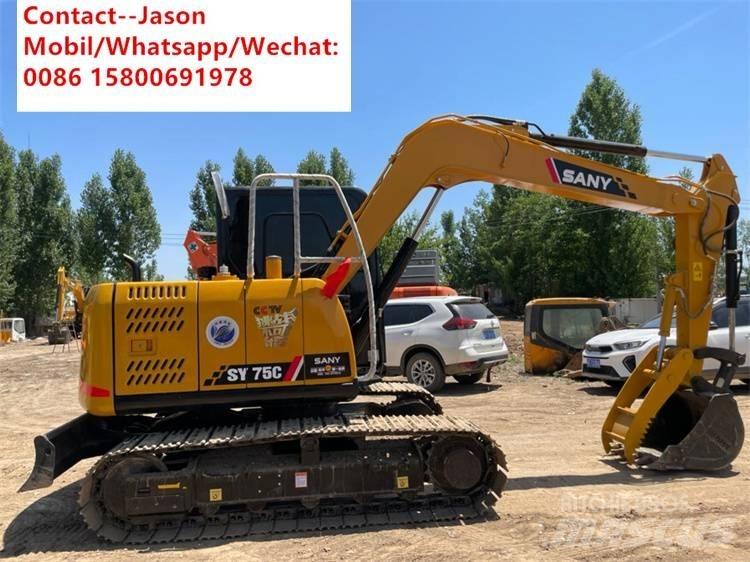 Sany SY 75 C Pásová rýpadla