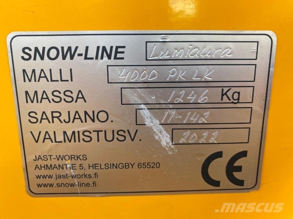 Snowline 4000 PK LK Sněžné pluhy, přední sněhové radlice