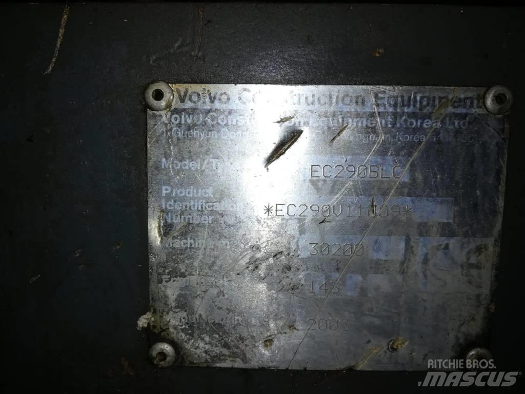 Volvo EC 290 B LC Pásová rýpadla