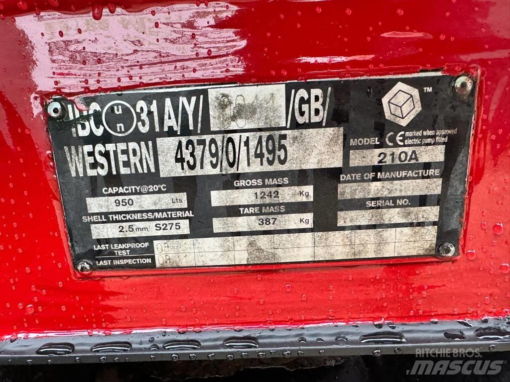 Western 950Litres Nádrže na palivo a aditiva