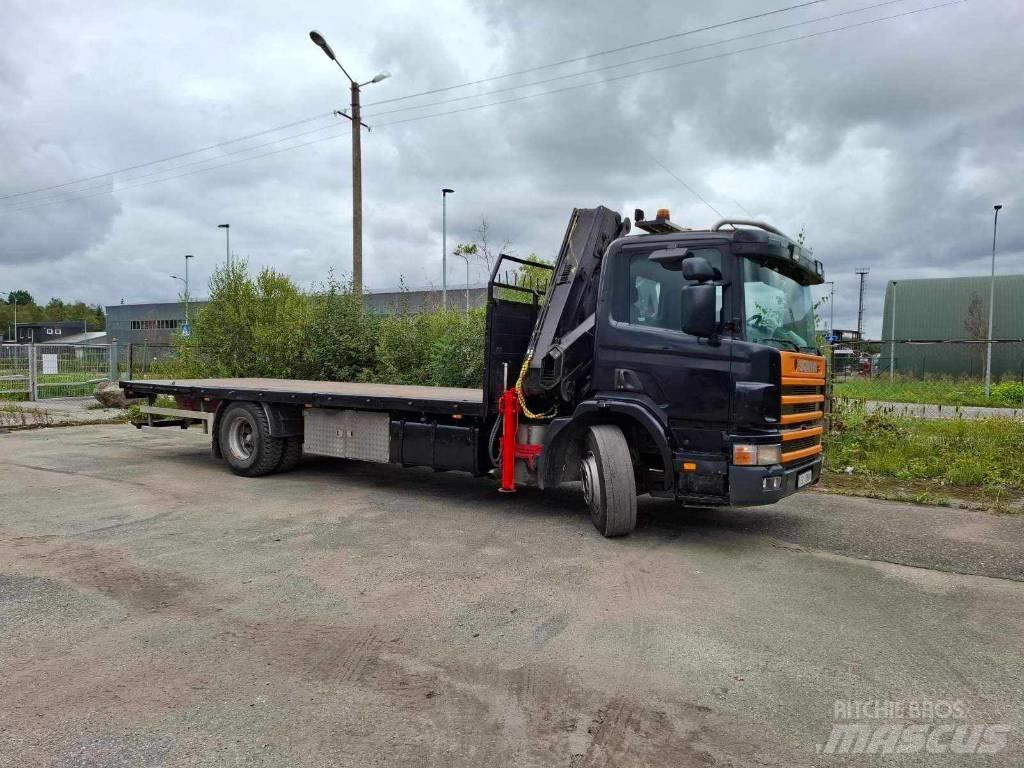 Scania P 124 Autojeřáby, hydraulické ruky