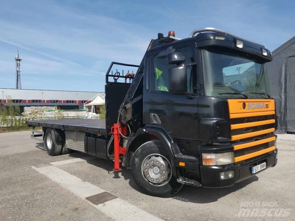 Scania P 124 Autojeřáby, hydraulické ruky