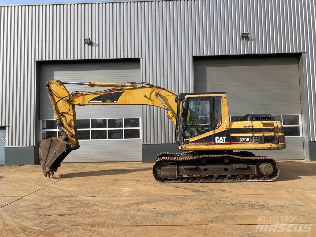 CAT 320B Pásová rýpadla