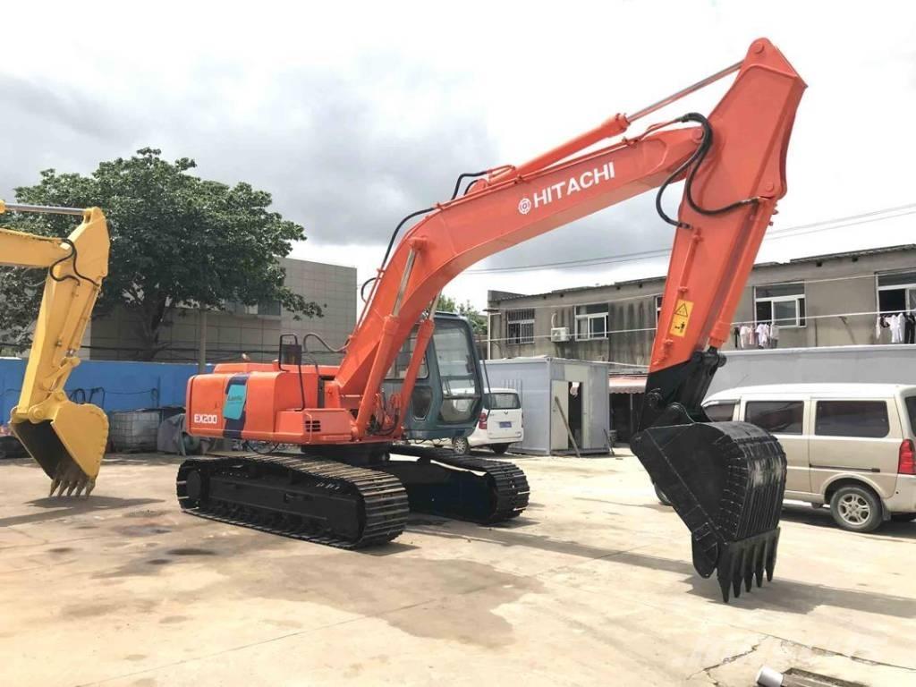 Hitachi EX200 Pásová rýpadla