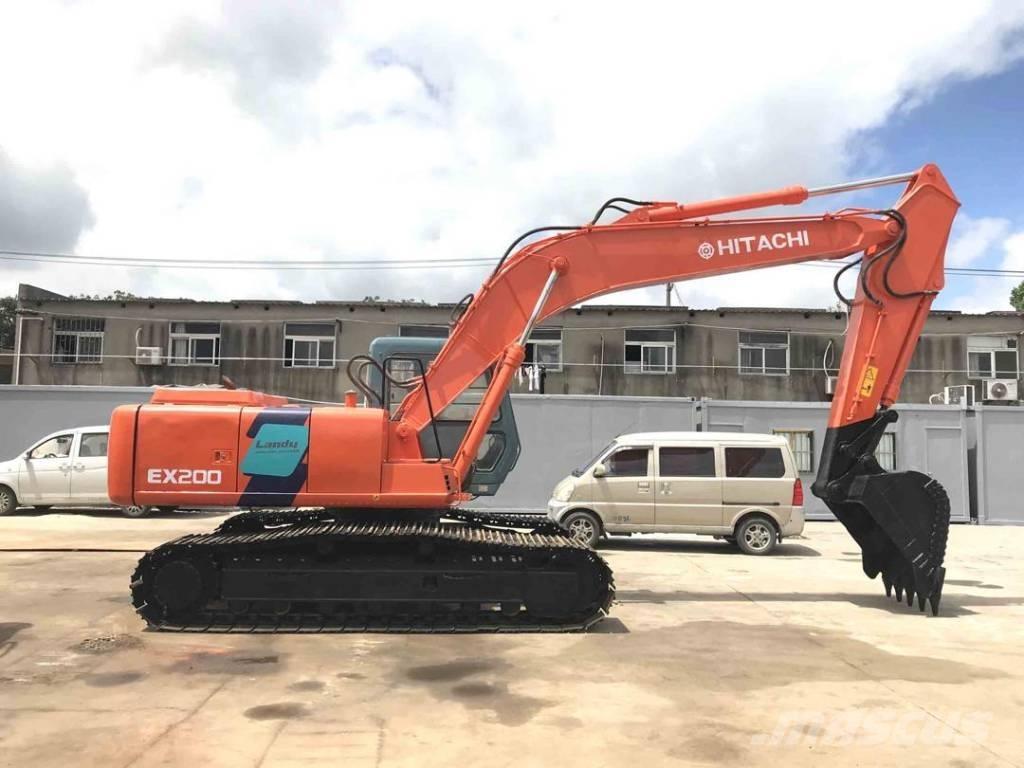 Hitachi EX200 Pásová rýpadla