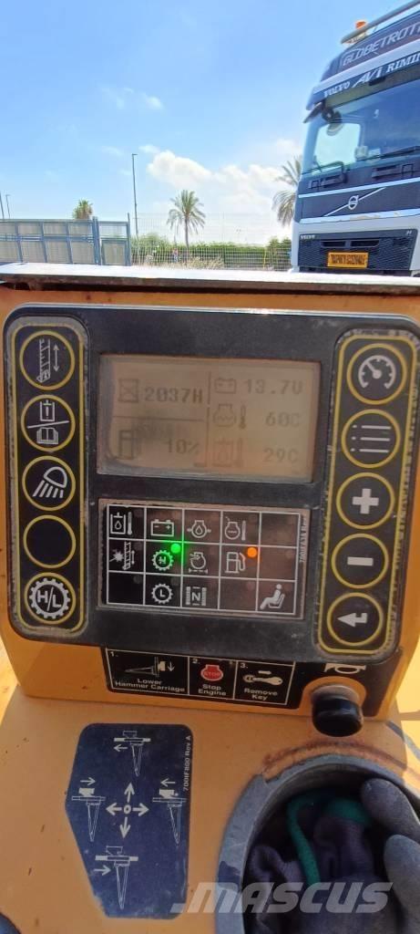 Vermeer PD10 Vibrační beranidla