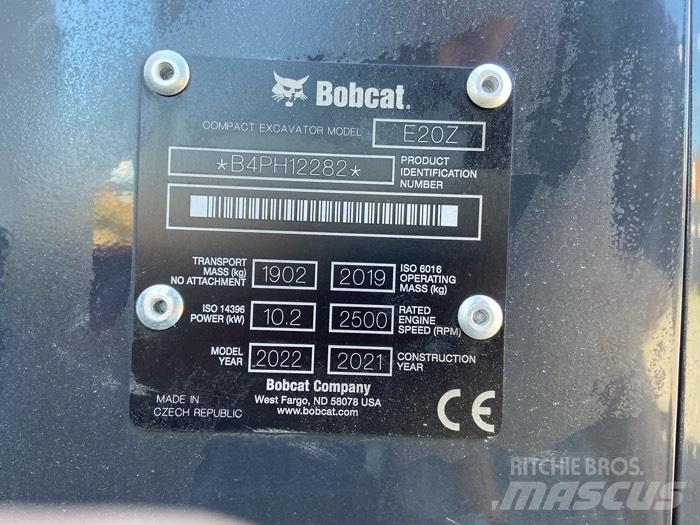 Bobcat E20z Mini rýpadla < 7t