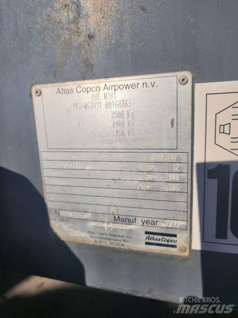 Atlas Copco XAHS 347 Kompresory