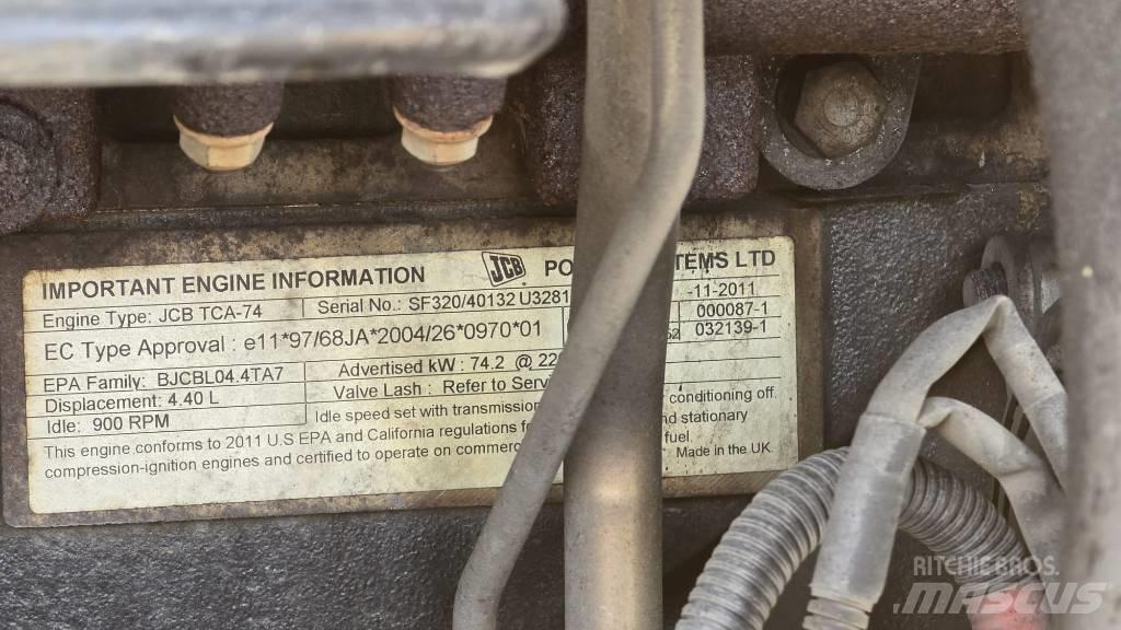 JCB 411 Kolové nakladače