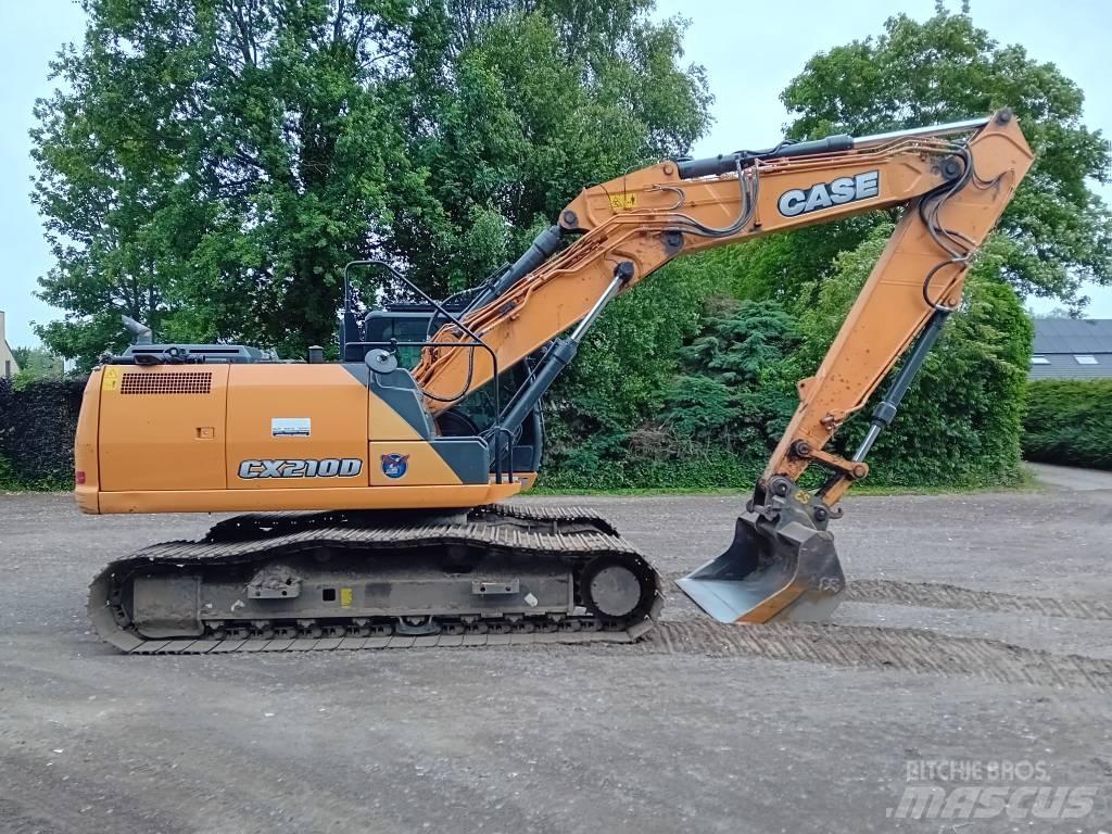 CASE CX 210 D Pásová rýpadla